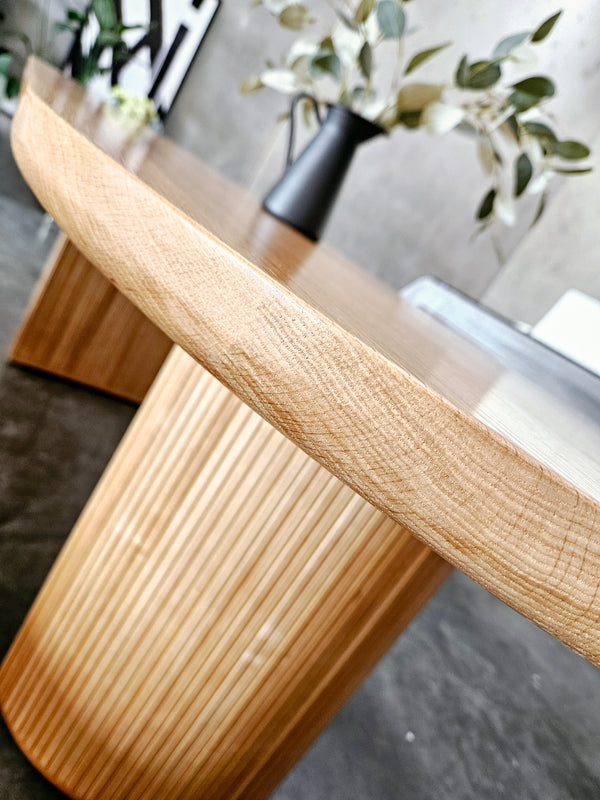 Solid American Oak dining table